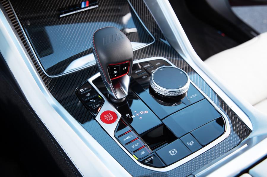 Детали интерьера BMW X6 M Competition (F96) 2020 года  (NA) (фото 126 из 146)